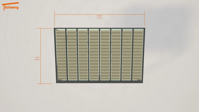 #DE Schweng Terrassenüberdachung S400 (ID ygyqjz)