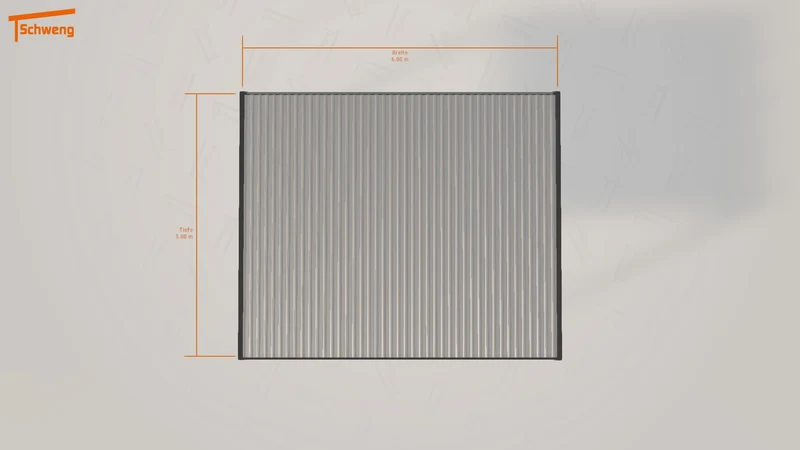 #DE Schweng Flachdachcarport C600 (ID mjp4g5) #MTG