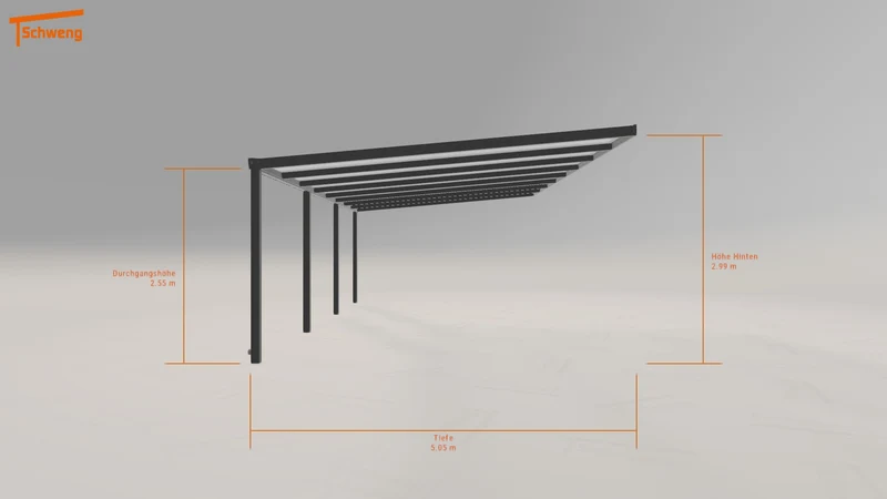 #DE Schweng Pultdachcarport S400 (ID 5m82b3) #MTG