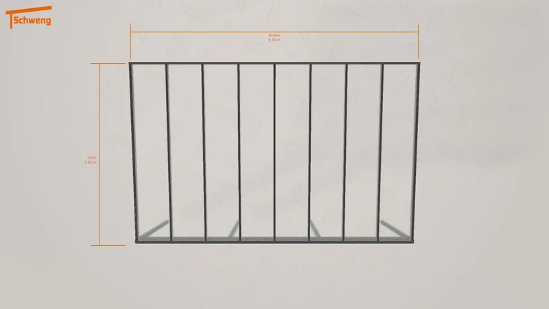 #DE Schweng Pultdachcarport S400 (ID 5m82b3) #MTG
