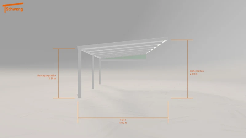 #AT Schweng Terrassenüberdachung S400 (ID rj5vmm)