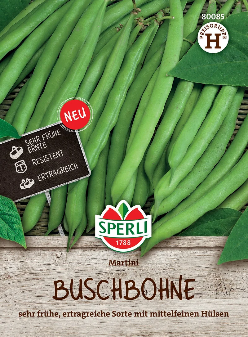 SPERLI Buschbohnen-Samen 'Martini'