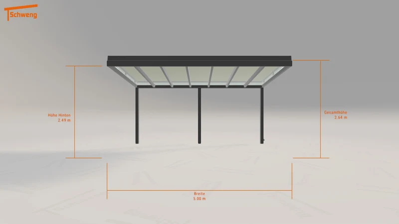 #DE Schweng Terrassenüberdachung S350 (ID 2q527w)