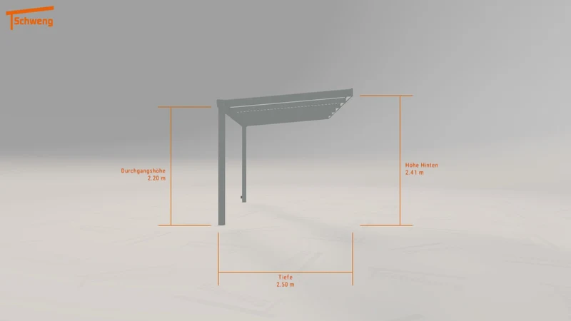 #DE Schweng Terrassenüberdachung S400 (ID 42xr8v)