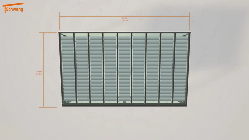 #DE Schweng Terrassenüberdachung S400 (ID 42x9x7) #MTG