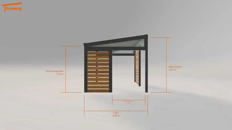 #DE Schweng Terrassenüberdachung S400 (ID mjp4pv)