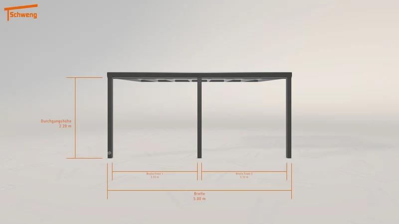 #DE Schweng Terrassenüberdachung S400 (ID w323g7)