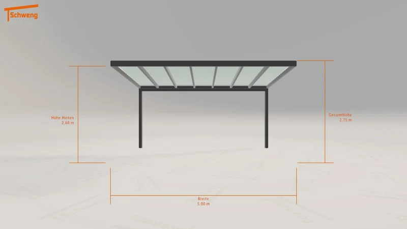 #DE Schweng Terrassenüberdachung S400 (ID dvqvgb)