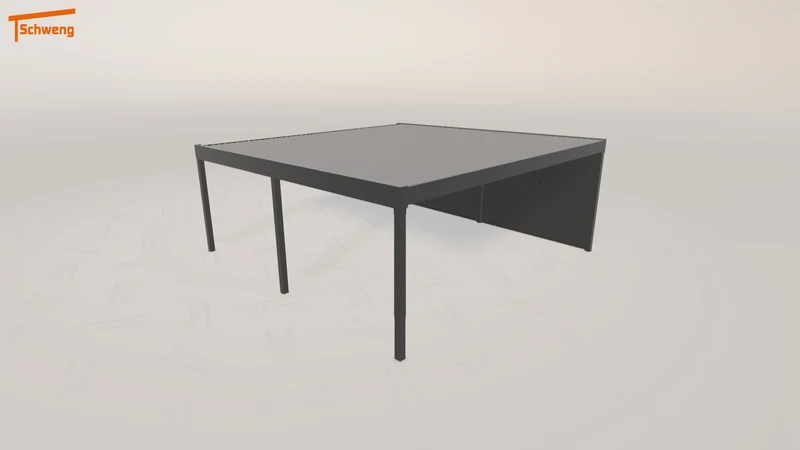 #DE Schweng Flachdachcarport C600+ (ID 9wy3yv) #MTG