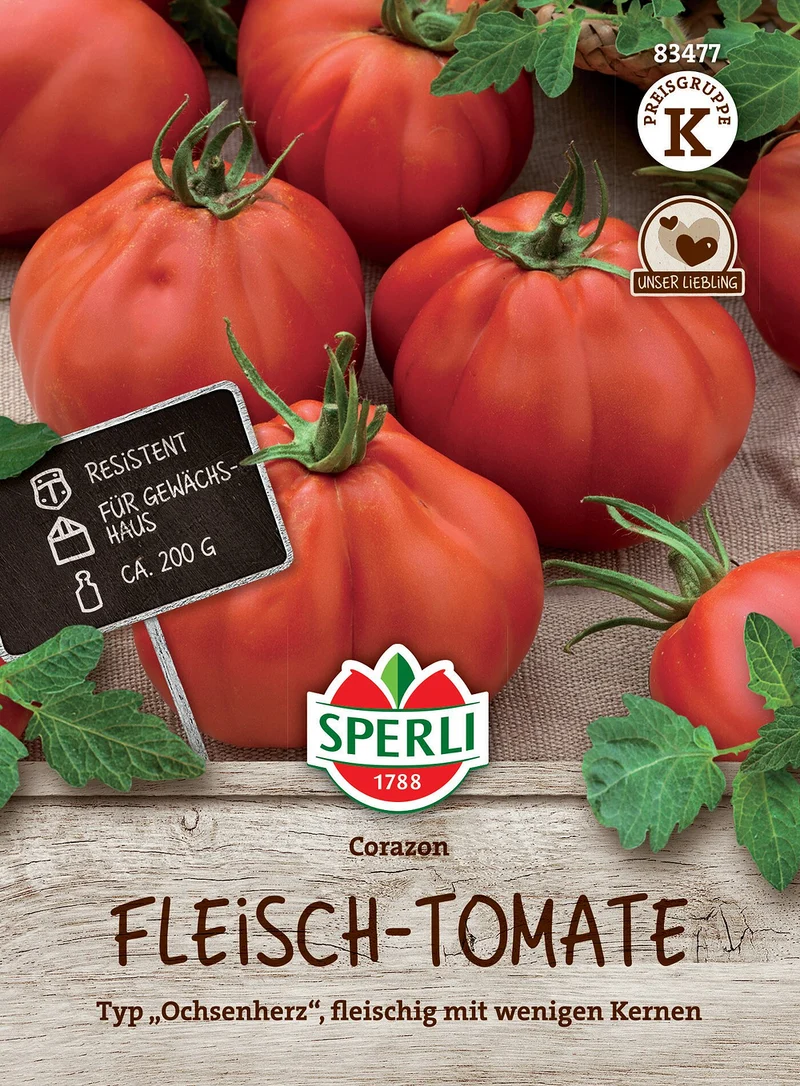 SPERLI Tomaten-Samen 'Corazon', F1