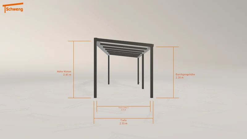 #DE Schweng Terrassenüberdachung S350 (ID 42x43g)