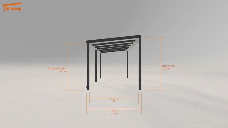 #DE Schweng Terrassenüberdachung S350 (ID 42x43g)