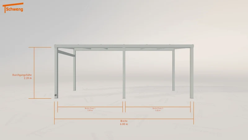 #DE Schweng Terrassenüberdachung S350 (ID zb5vdm)