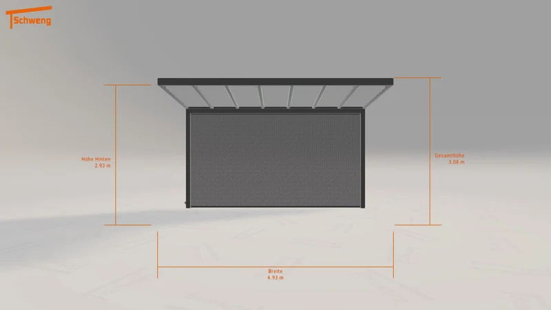 #DE Schweng Terrassenüberdachung S350 (ID ygyzy4)