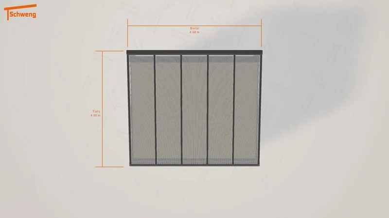 #DE Schweng Terrassenüberdachung S400 (ID 337rm5)