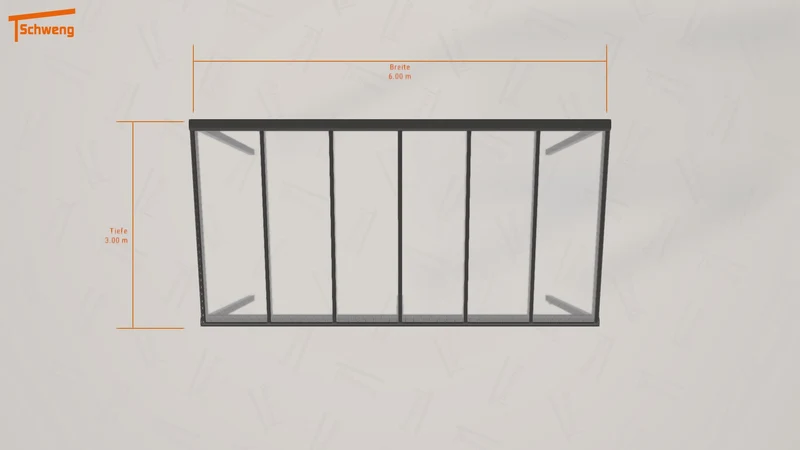 #DE Schweng Terrassenüberdachung S400 (ID n5dzk7)