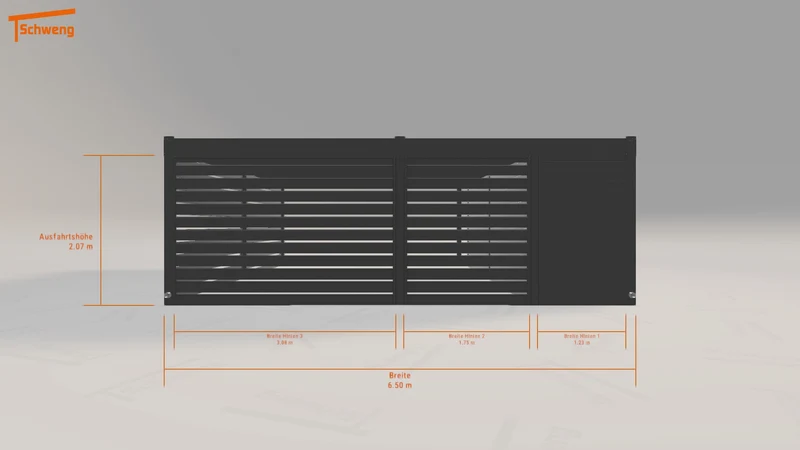 #DE Schweng Flachdachcarport C600+ (ID qdyd4k) #MTG