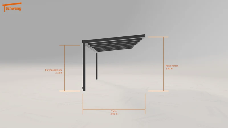 #DE Schweng Terrassenüberdachung S400 (ID 42x2m8) #MTG