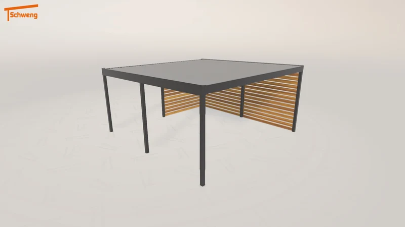 #DE Schweng Flachdachcarport C600 (ID x79w53) #MTG