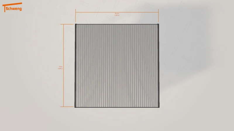 #DE Schweng Flachdachcarport C600 (ID x79w53) #MTG