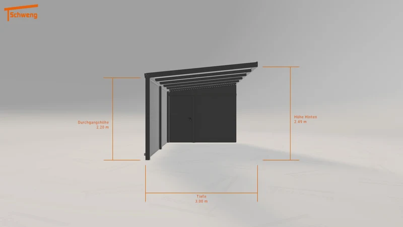#DE Schweng Terrassenüberdachung S350 (ID 77wymz)