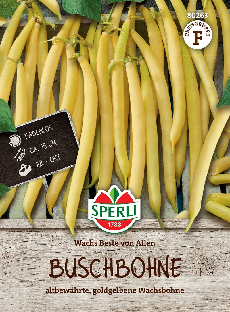 SPERLI Buschbohnen-Samen 'Wachs Beste von Allen'