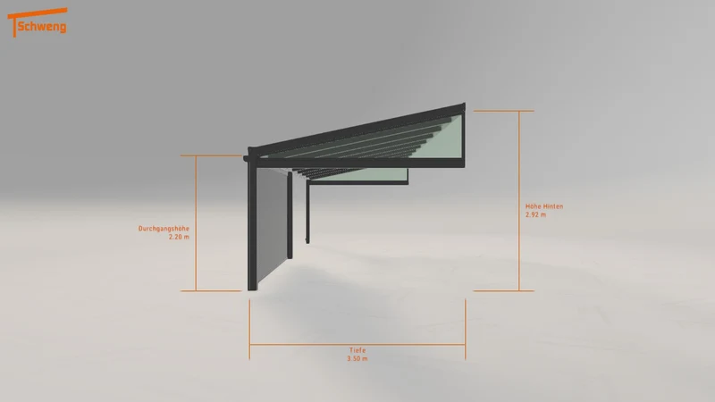 #DE Schweng Terrassenüberdachung S400 (ID rj5x85)