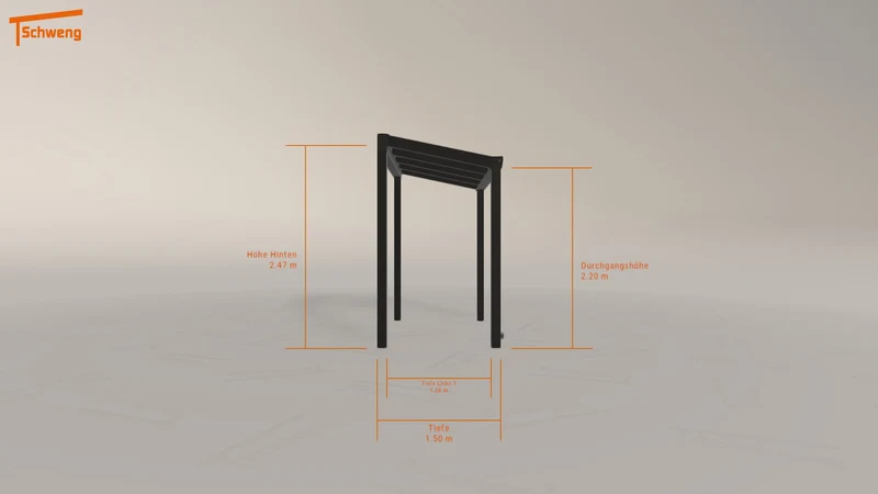 #DE Schweng Terrassenüberdachung S400 (ID k2qdyd)