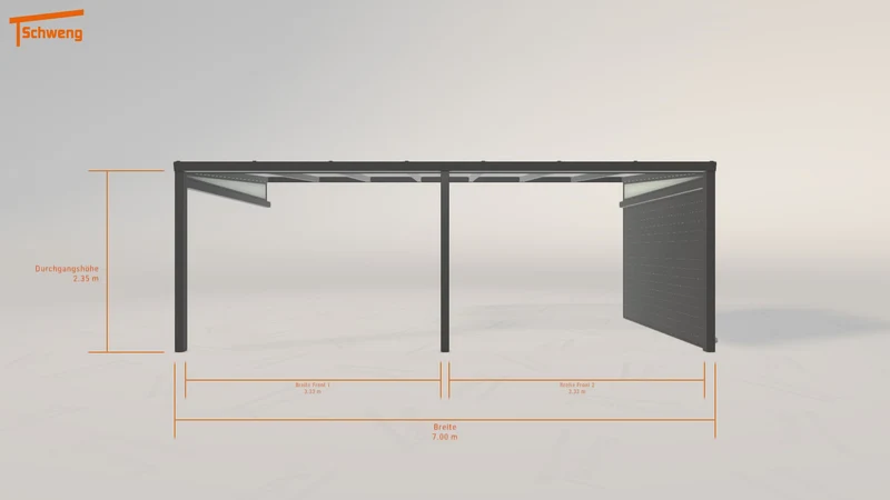 #DE Schweng Terrassenüberdachung S350 (ID x79b79)