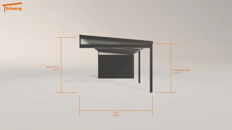 #DE Schweng Terrassenüberdachung S350 (ID x79b79)