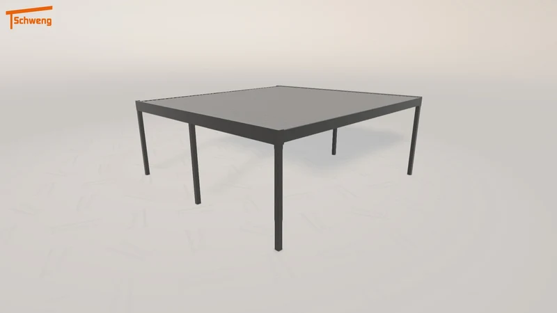 #AT Schweng Flachdachcarport C600 (ID ygyxxr)