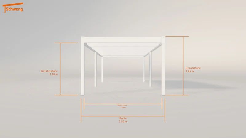 #DE Schweng Flachdachcarport C600 (ID ygyqb4) #MTG