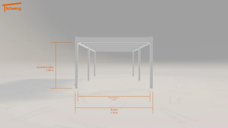 #DE Schweng Flachdachcarport C600 (ID ygyqb4) #MTG
