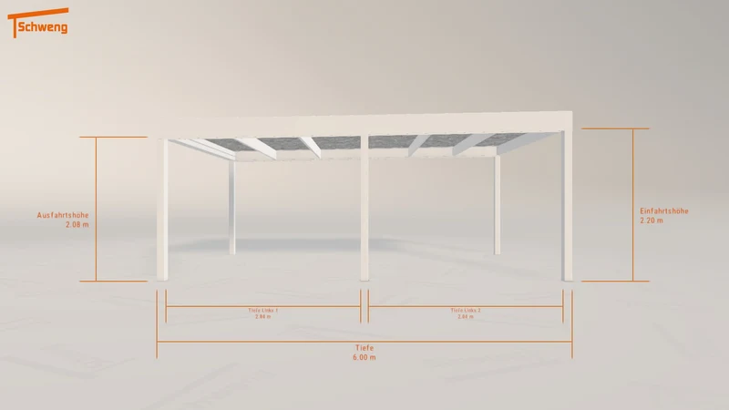 #DE Schweng Flachdachcarport C600 (ID ygyqb4) #MTG