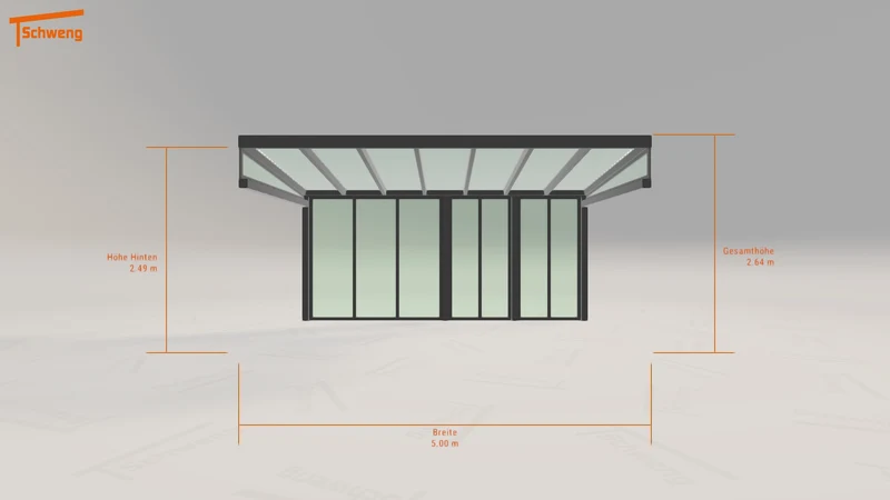 #DE Schweng Terrassenüberdachung S350 (ID mjpyg9)