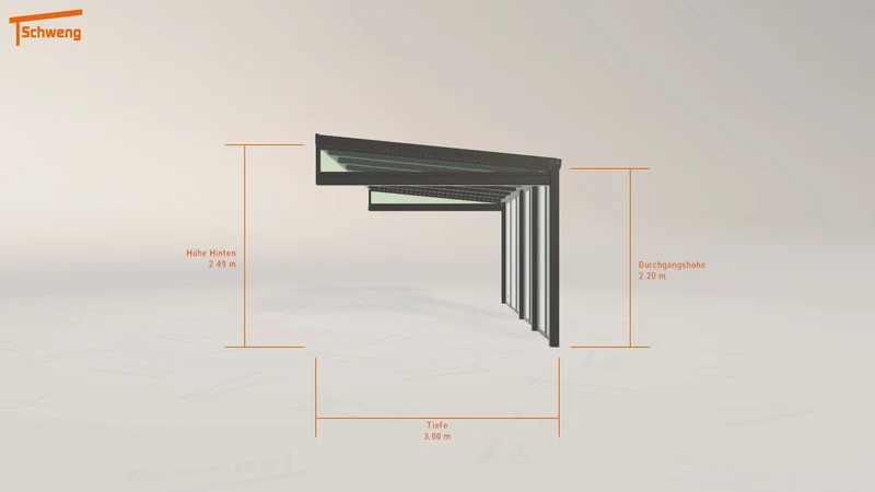 #DE Schweng Terrassenüberdachung S350 (ID mjpyg9)