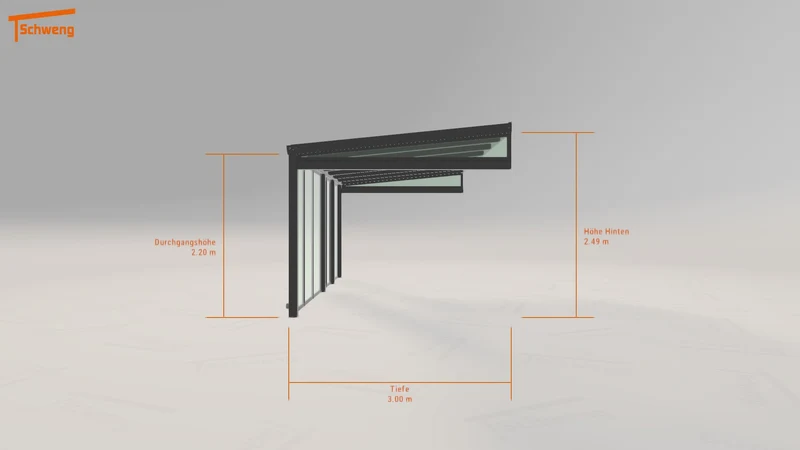 #DE Schweng Terrassenüberdachung S350 (ID mjpyg9)