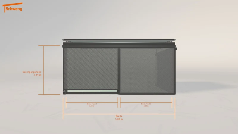 #DE Schweng Terrassenüberdachung S400 (ID jjpkm7)