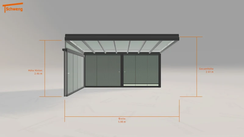 #DE Schweng Terrassenüberdachung S400 (ID jjpkm7)