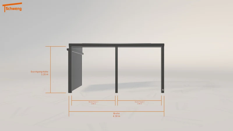 #DE Schweng Terrassenüberdachung S400 (ID zb58dy)