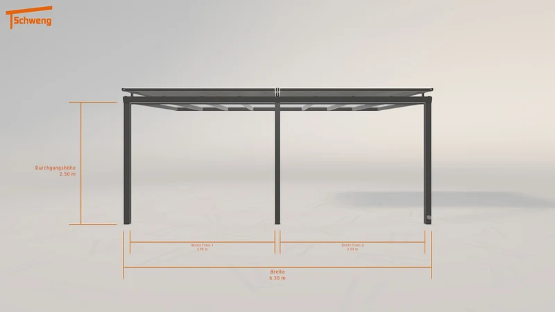 #DE Schweng Terrassenüberdachung S350 (ID n5d5yg)