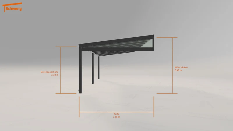 #DE Schweng Terrassenüberdachung S400 (ID w323xg)