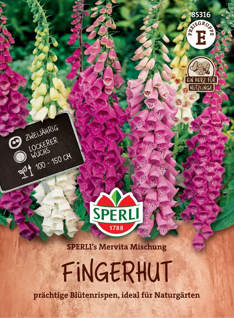 SPERLI Fingerhut-Samen 'Mervita Mischung'