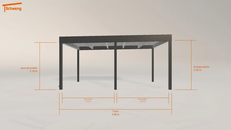 #DE Schweng Flachdachcarport C600 (ID 2q5q5r) #MTG