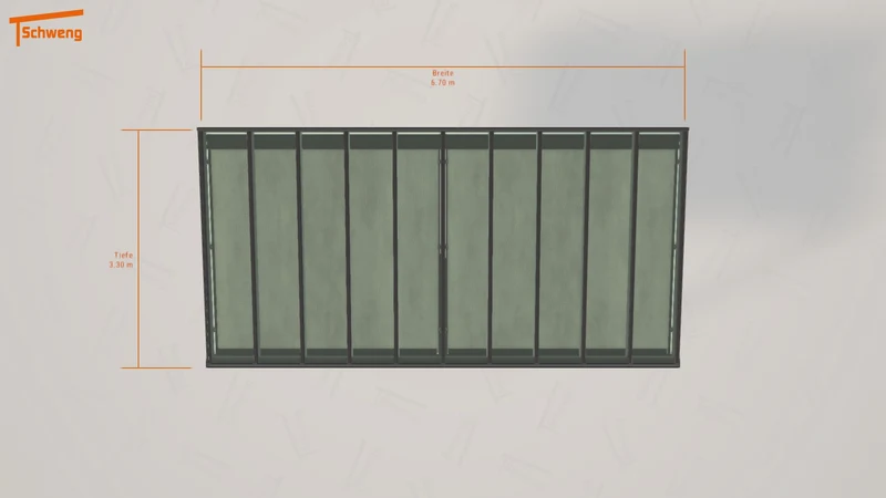 #DE Schweng Terrassenüberdachung S400 (ID pb9mky)