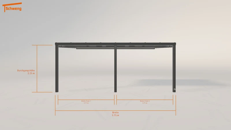 #DE Schweng Terrassenüberdachung S350 (ID qd9rmn)