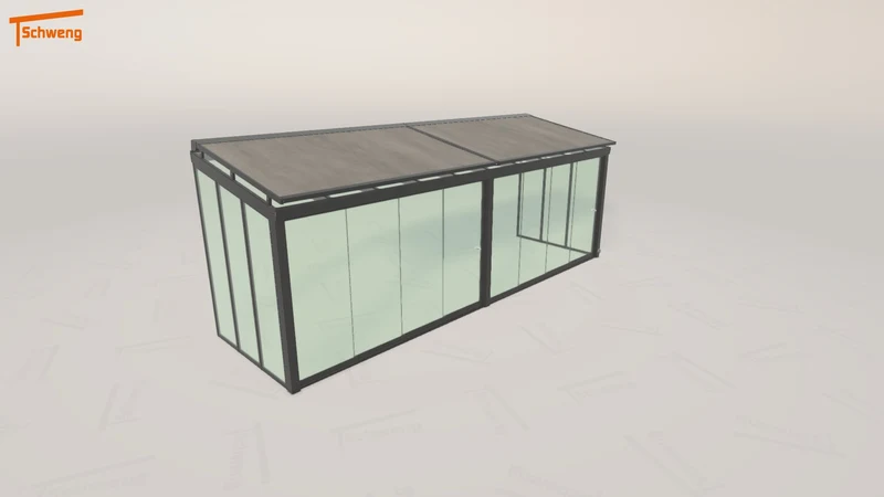 #DE Schweng Terrassenüberdachung S400 (ID bkdw52)