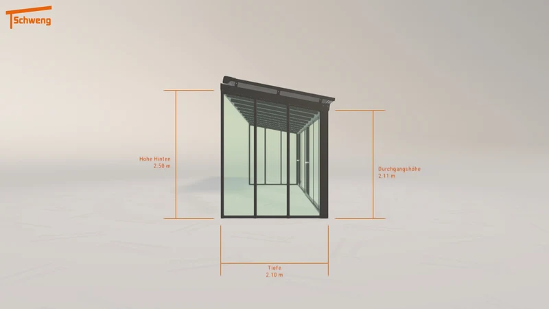 #DE Schweng Terrassenüberdachung S400 (ID bkdw52)
