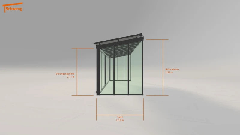 #DE Schweng Terrassenüberdachung S400 (ID bkdw52)