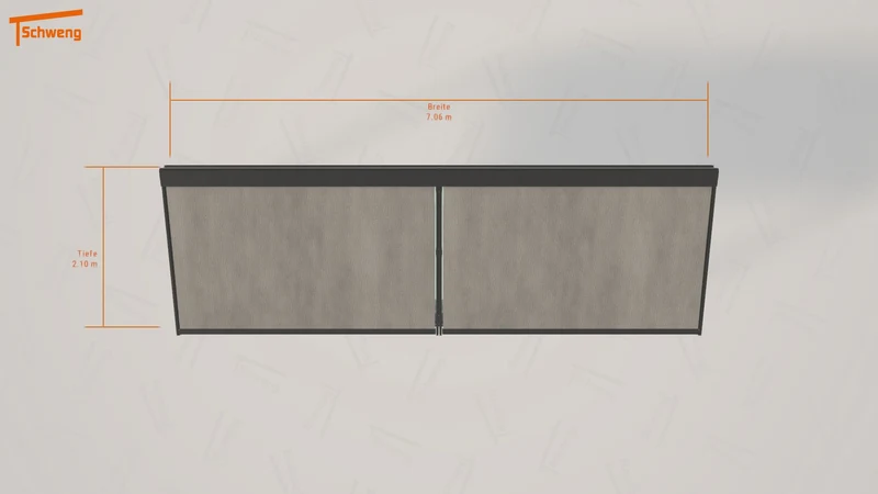#DE Schweng Terrassenüberdachung S400 (ID bkdw52)